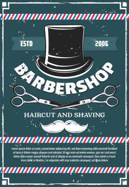 Berber makası ve bıyıklar, hat man