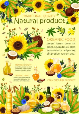 Ayçiçeği, zeytin ve somun yağları