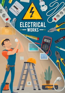 Elektrik işleri, elektrikçi ve araçları