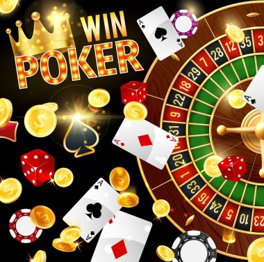 Casino, kumar ve poker, rulet tekerleği