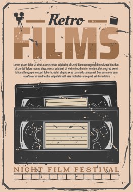 VHS video retro filmleri sayısallaştırma