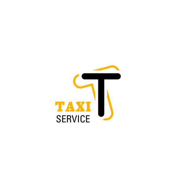 Embleem voor taxiservice — Stockvector