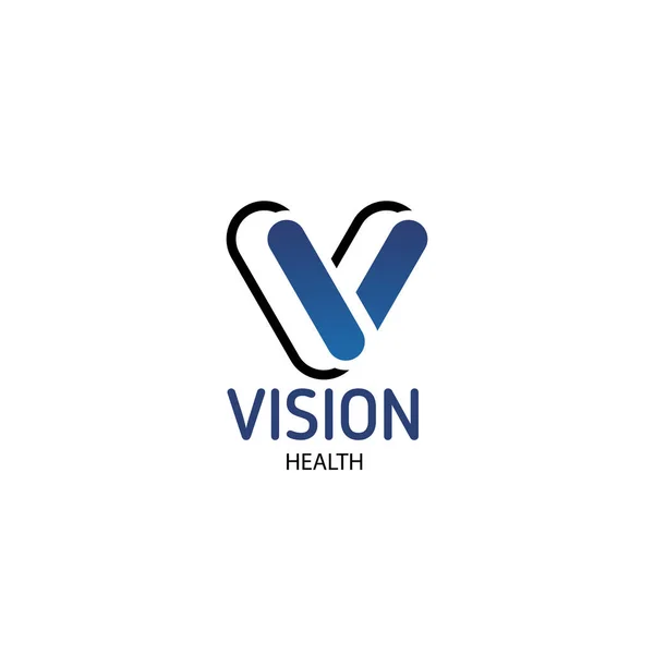 Vector tecken Vision hälsa — Stock vektor