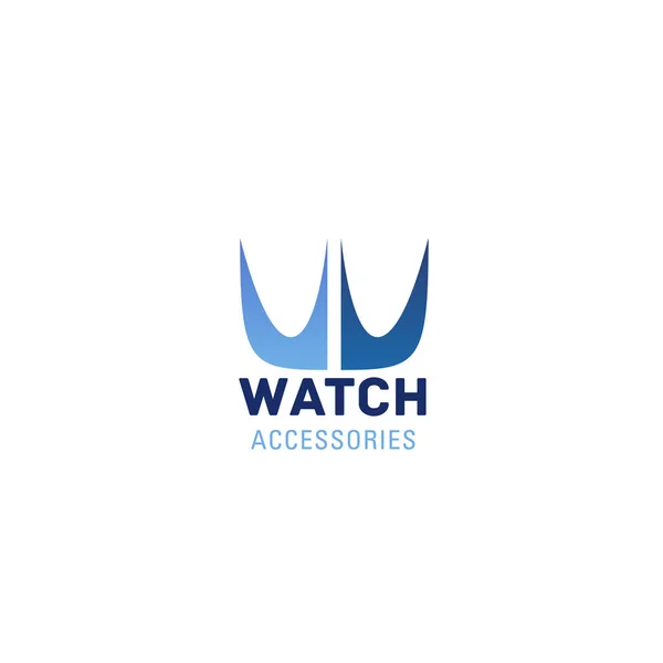 Watch accessories vector sign — Stock Vector