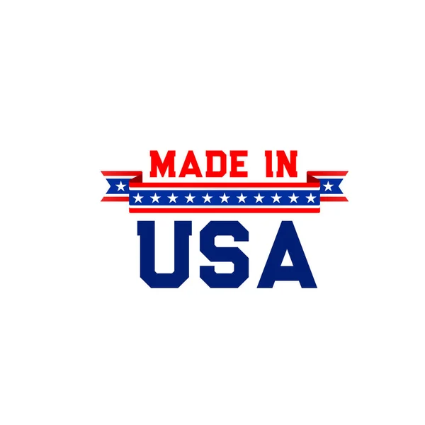 Made in USA vector icon — Stock Vector