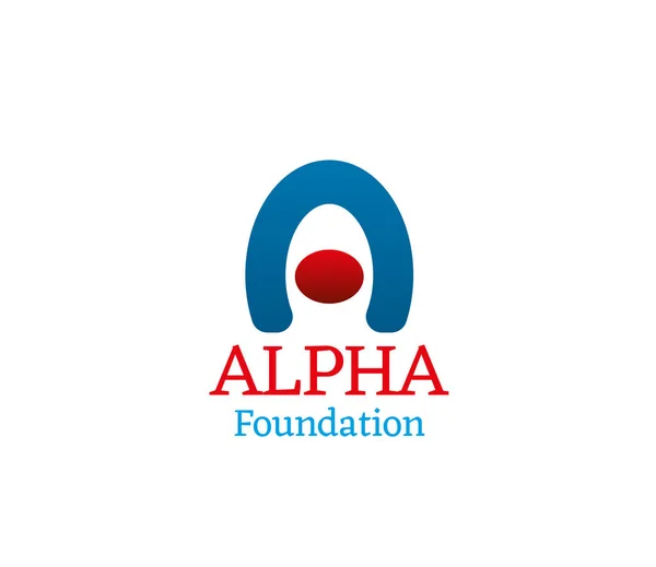 Alpha 基础的矢量图标 — 图库矢量图片