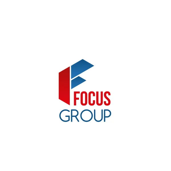 Focusgroep vector teken — Stockvector