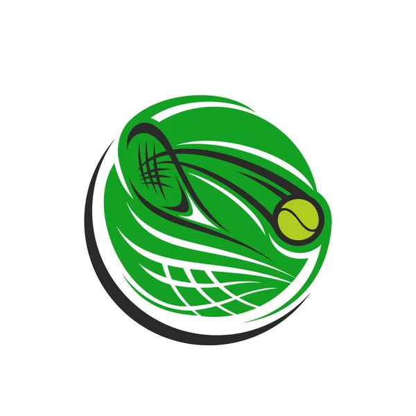 Tennis spel vector pictogram — Stockvector