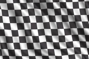 Araba ralli 3D gerçekçi bayrak yarışı