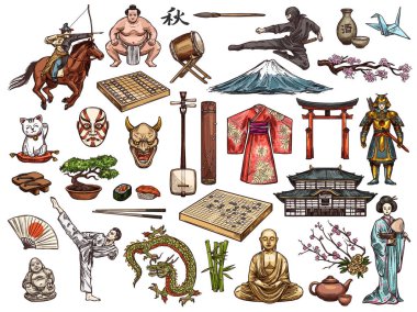 Japon kültürü, din vektör sembolleri