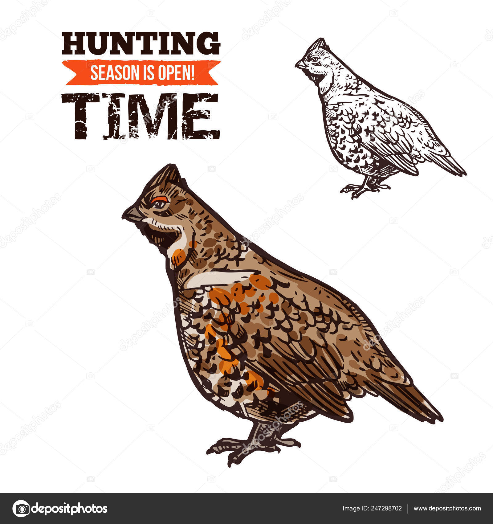 decoy for hazel grouse Game Calls Made manually Hazel grouse hunting.