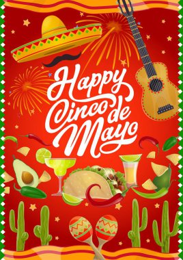 Happy Cinco de Mayo, Mexican holiday greetings
