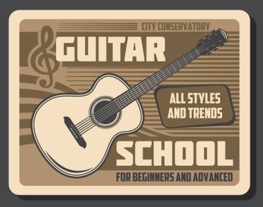 Müzik aletleri, gitar çalma okulu