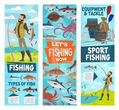 Balıkçılık sezonu, Fisher adam ekipman ele
