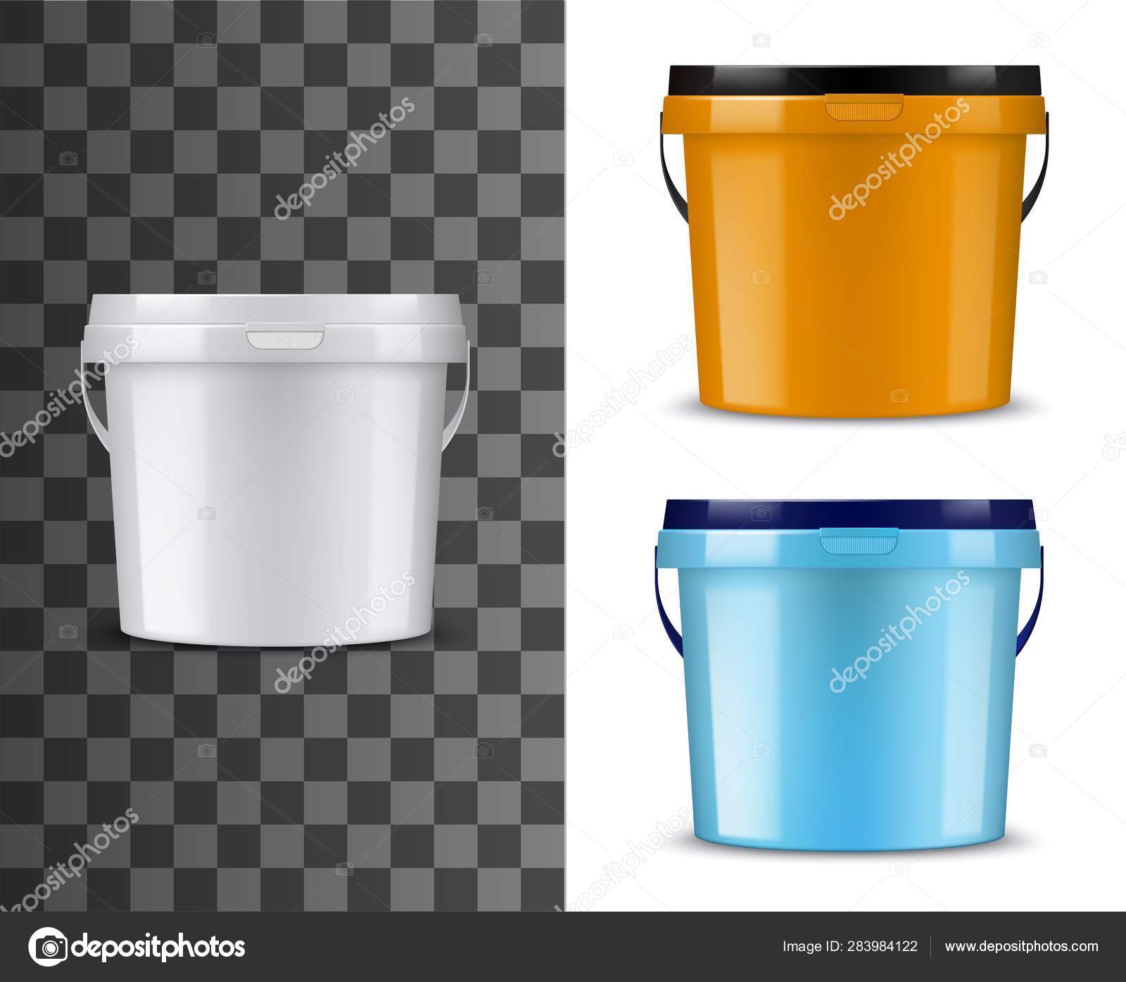 KM Empty Plastic Bucket  Kelly-Moore Paints - Kelly-Moore Order Pad