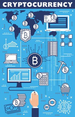 Kripto para birimi, bitcoin blockchain madencilik çiftliği