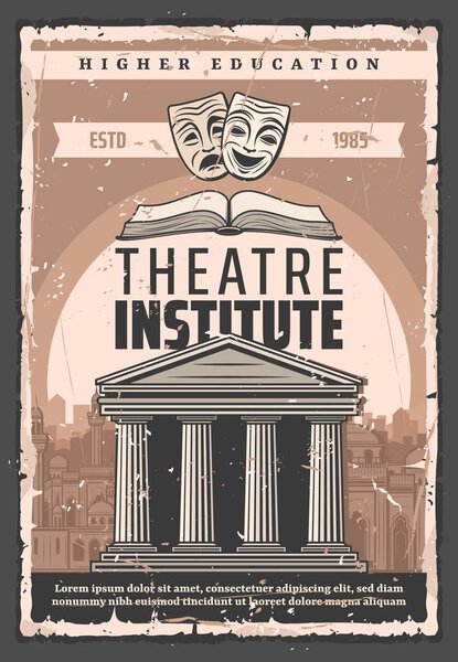 Theater actors art institute, higher education