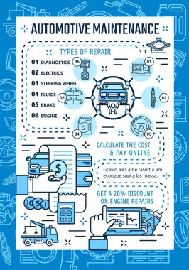 Araç tamir servisi, araç bakım