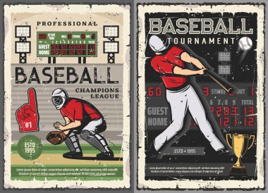 Beyzbol spor oyunu, sahada oyuncular