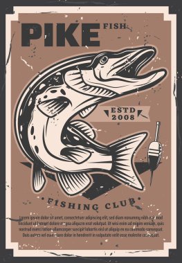 Balıkçılık kulübü, turna ve bobber, balıkçılık spor