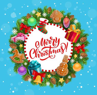 Mutlu Noeller, Xmas ağacı çelengi