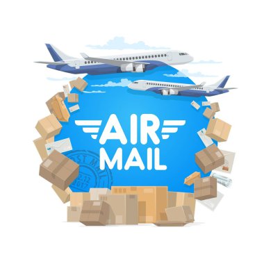 Hava postası ve nakliye, paketler ve mektuplar