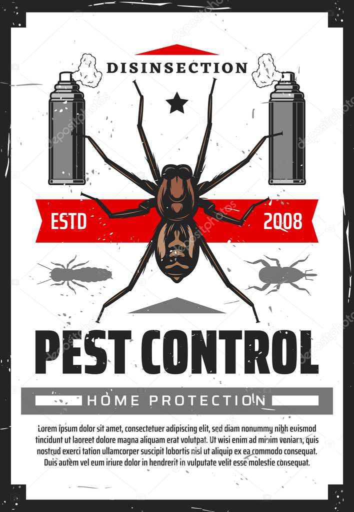 Disensection and pest control, fumigation