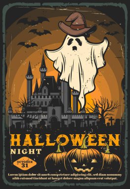 Cadılar Bayramı hayaleti, yarasalar ve perili ev