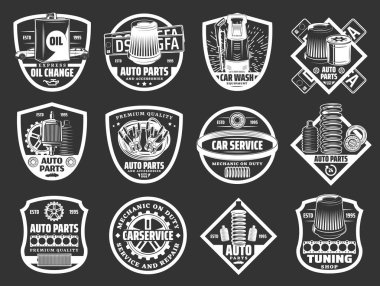 Araba tamirhanesi, yedek parça.