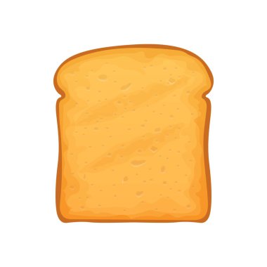 Bir somun kızarmış ekmek, izole edilmiş beyaz ekmek. Kızarmış fırın yemeği, Fransız sandviçi.