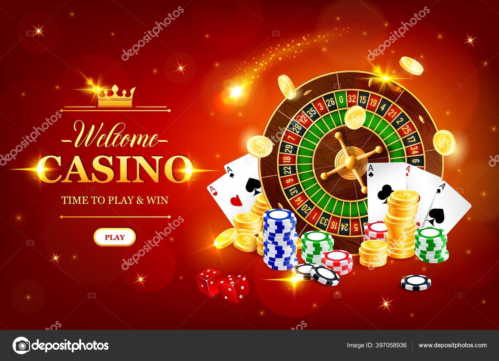 在线赌场轮盘的命运矢量轮盘赌游戏大获全胜赌场扑克俱乐部现金金币扑克牌和筹码拉斯维加斯皇家博彩游戏现实3D海报