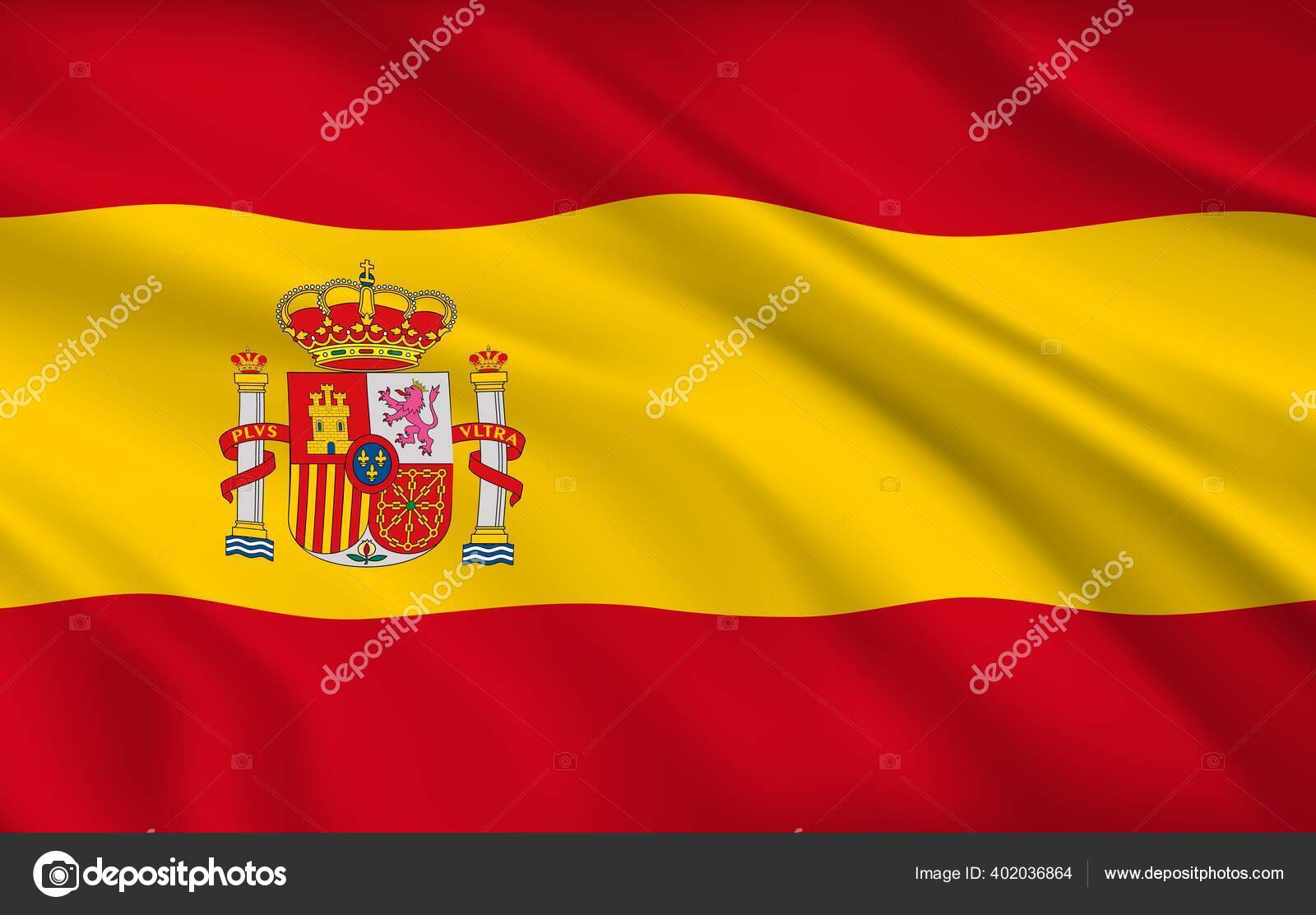 Flagge Von Spanien Stockfoto und mehr Bilder von Spanische Flagge - Spanische  Flagge, Spanien, Flagge - iStock