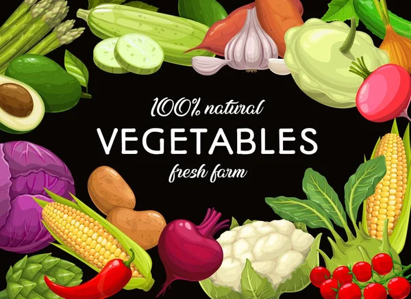 Cibo Verdure Carota Pepe Biologici Verdi Verdure Vegane Vegetariane Sane — Vettoriale Stock