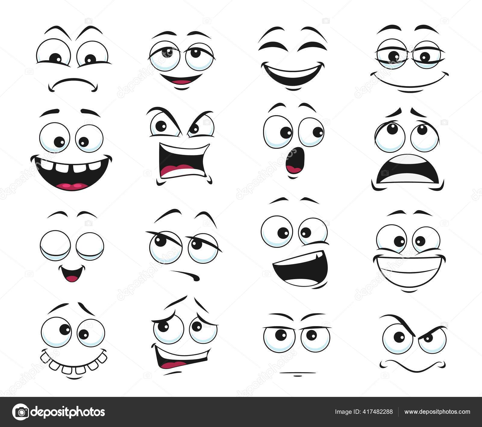 Emoticon Perturbado Com Expressão Facial Triste Ícone Isolado Vetor Emoji  imagem vetorial de Seamartini© 504558338