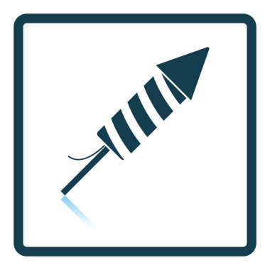 Parti kuyu simgesi. Gölge yansıma tasarımı. Vektör çizim.