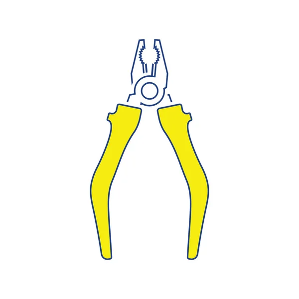 Icono de alicates — Archivo Imágenes Vectoriales