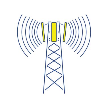 Hücresel yayın anten simgesi