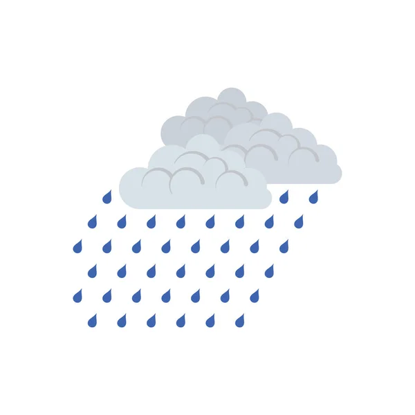 Icône pluie — Image vectorielle