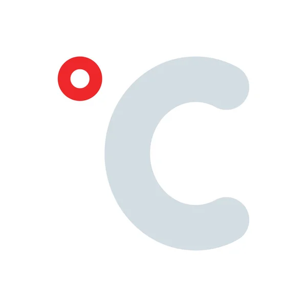Celsius degree icon — Stock Vector