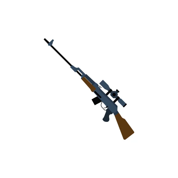 Fusil de sniper icône — Image vectorielle