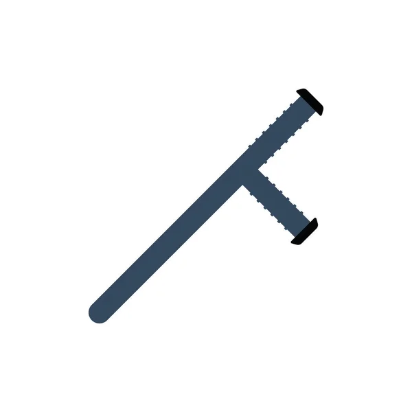 Politie baton pictogram — Stockvector