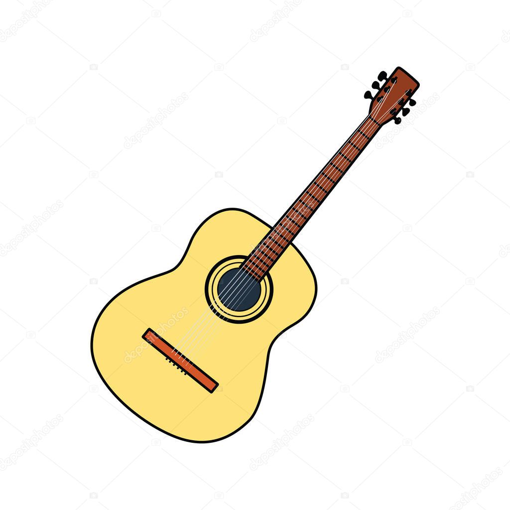 Acoustic guitar icon