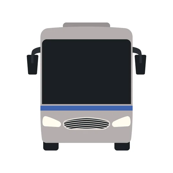 Turistik otobüs simgesi — Stok Vektör