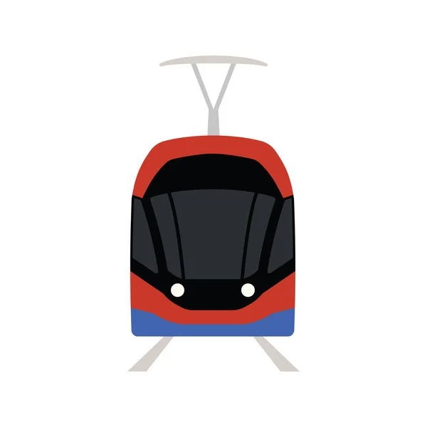 Tramvay simgesi — Stok Vektör