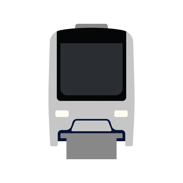 Icône de monorail — Image vectorielle
