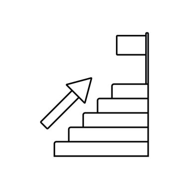 Simge amaç için merdiven