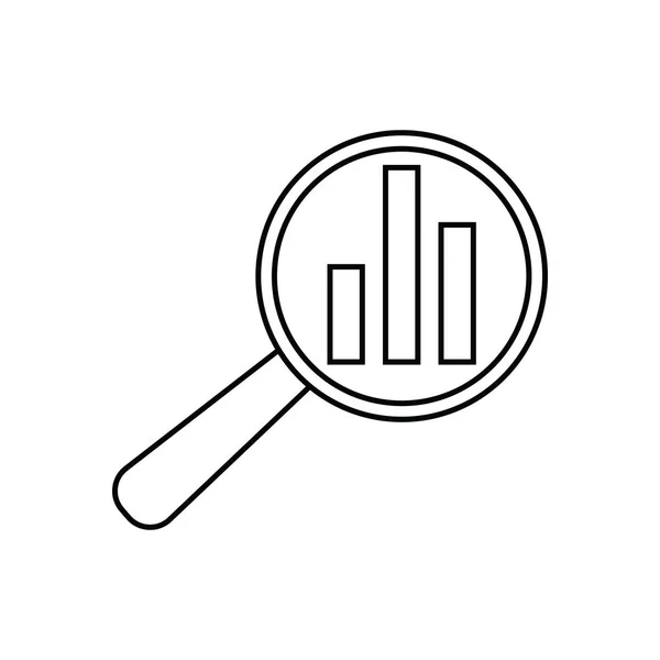 Analytics-ikonen — Stock vektor