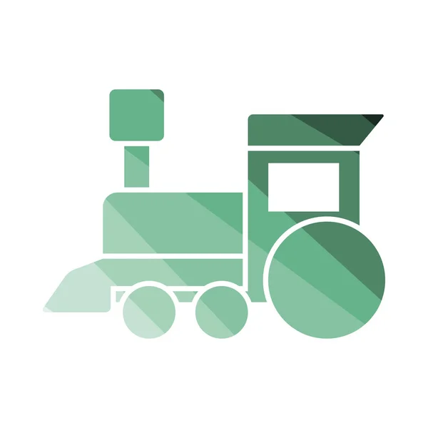 Trein speelgoed pictogram — Stockvector