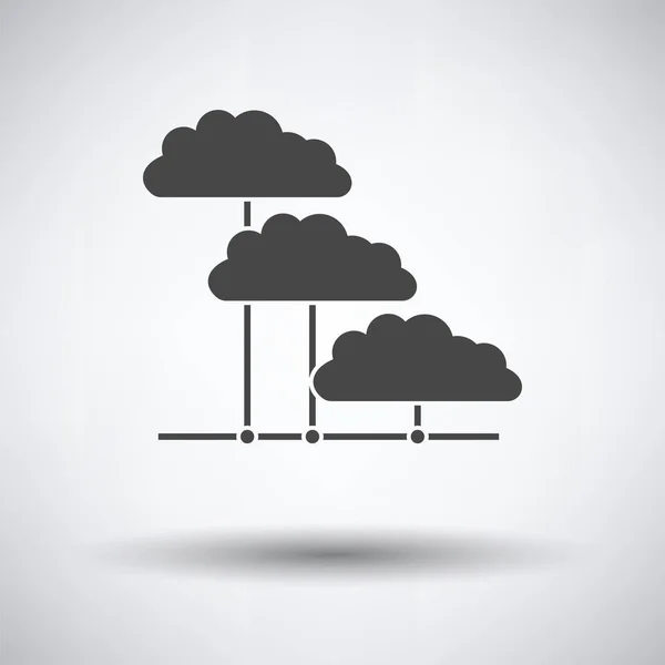 Cloud Network Icon — Stock Vector