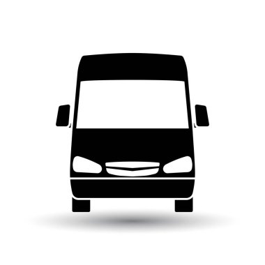 Van simgesi ön görünümü